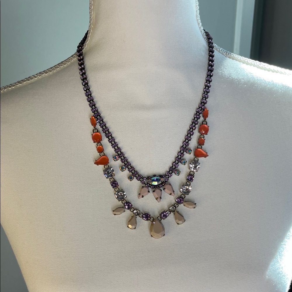 Elegant Multicolor Statement Necklace